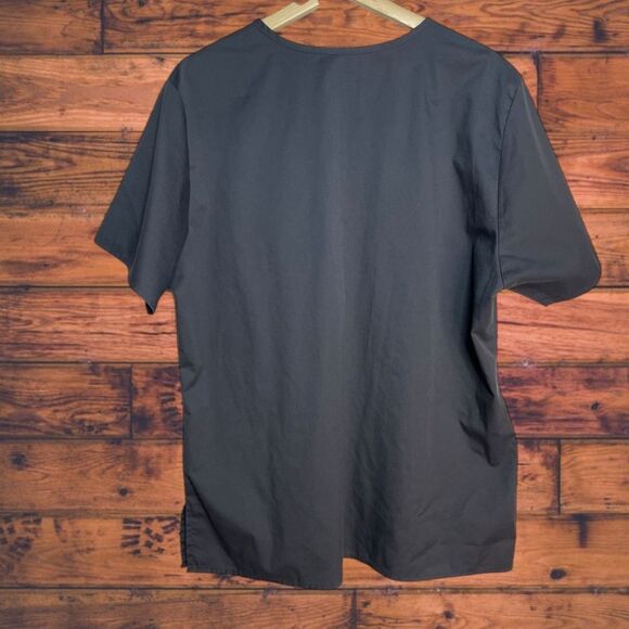 5 for $25🔥Wonder Wink WorkFlex Grey Scrub Top Large - Picture 2 of 5